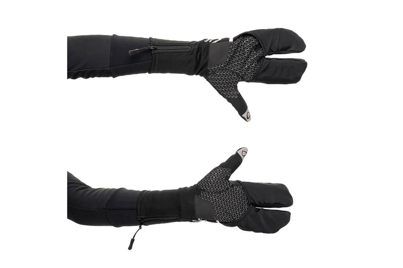 Spatzwear Thermoz2 Deep Winter Gloves with Folding Wind Blocking Shells