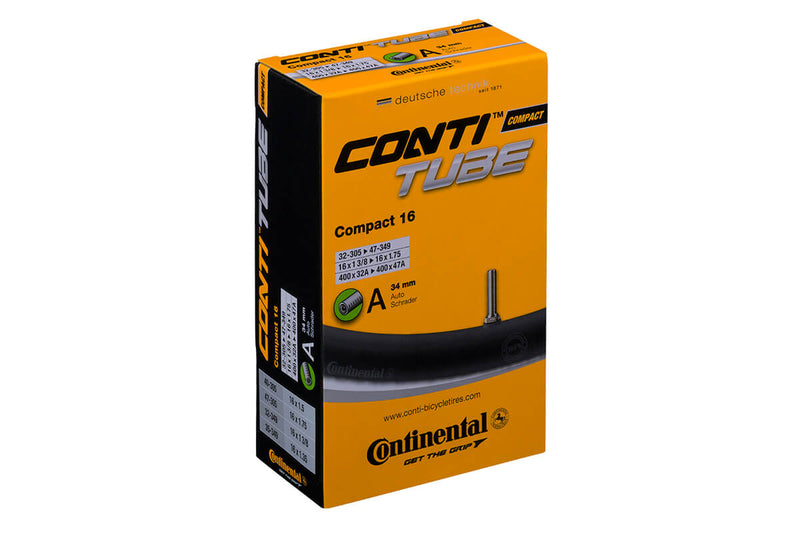 Continental Compact Schrader Valve Inner Tube for Brompton