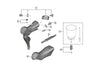 Shimano ST-R8070 Hoods Bracket Covers