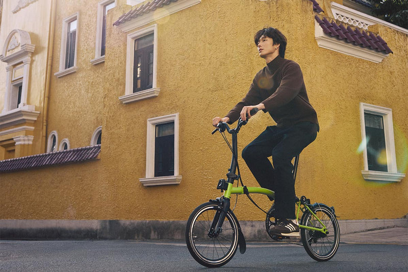 Brompton P Line V2 Folding Bike - 4-Speed