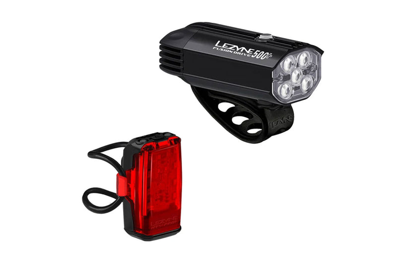 Lezyne Fusion Drive 500+/KTV Drive Pro+ LED Light Set