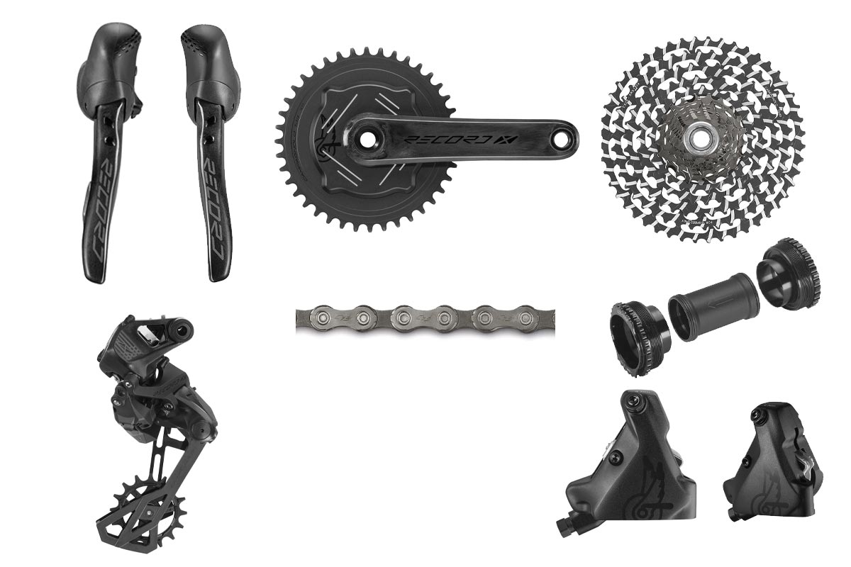 campagnolo gears Campagnolo Record X 1x13 Wireless Gravel Groupset