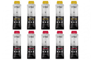 Styrkr GEL50 Dual-Carb Energy Gel - Mix of 10