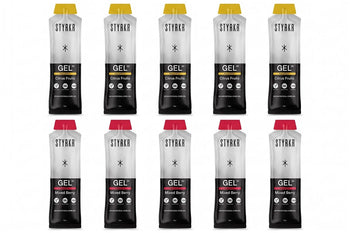 Styrkr GEL50 Dual-Carb Energy Gel - Mix of 10