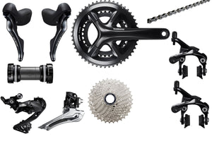 shimano 105 R7000 コンポセット 11-34 165mm シマノ 105 R7000【ブラック】機械式コンポセット（2x11s