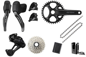 Shimano GRX 827 Di2 1x12-Speed Gravel Groupset without Bottom Bracket