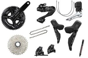 Shimano 105 R7170 Di2 12-Speed Disc Groupset without Bottom Bracket