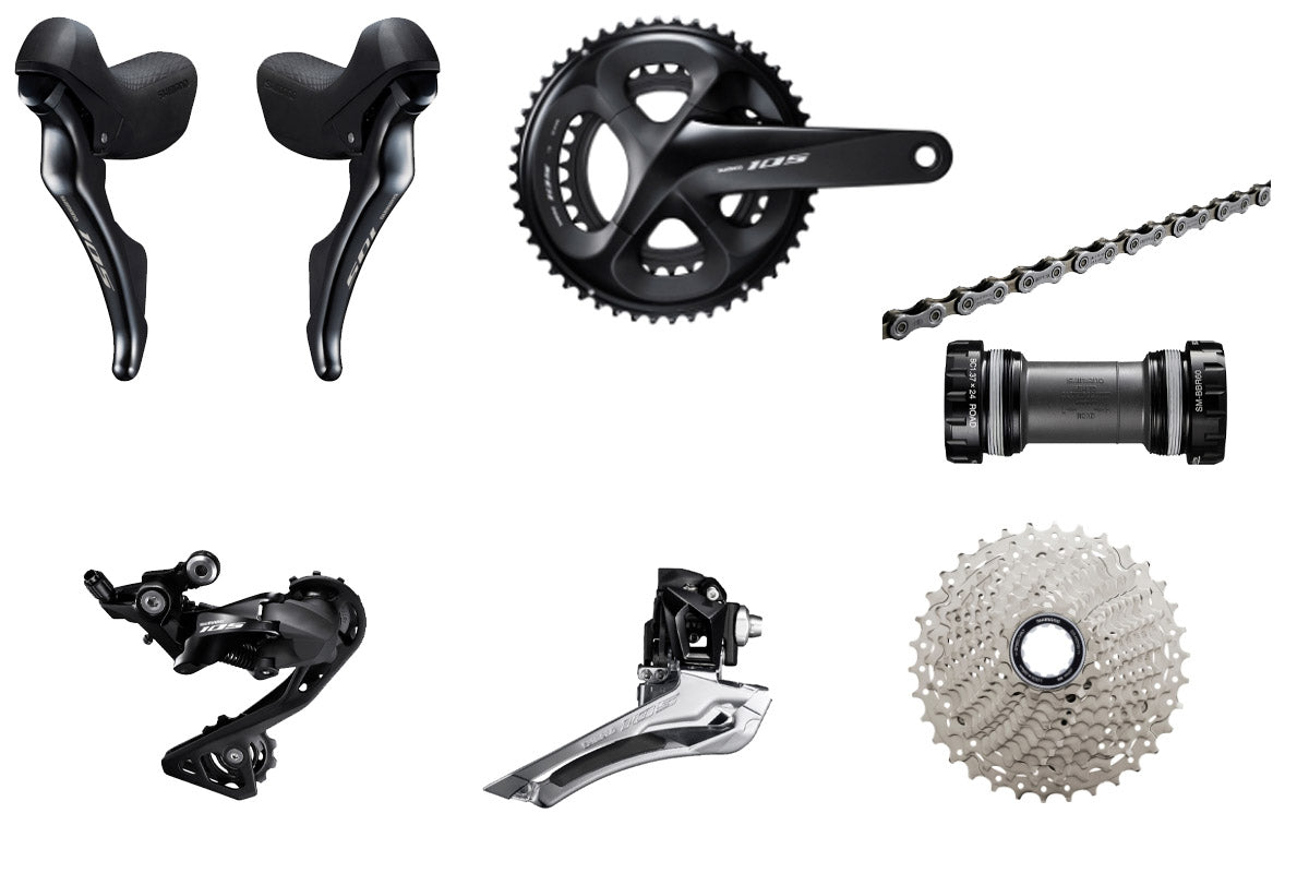 Shimano 105 R7000 11-Speed Groupset Components | Condor Cycles