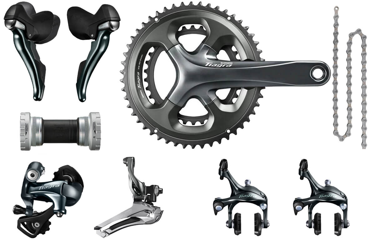 Tiagra Shimano Tiagra 4700 10-Speed Groupset – Condor Cycles