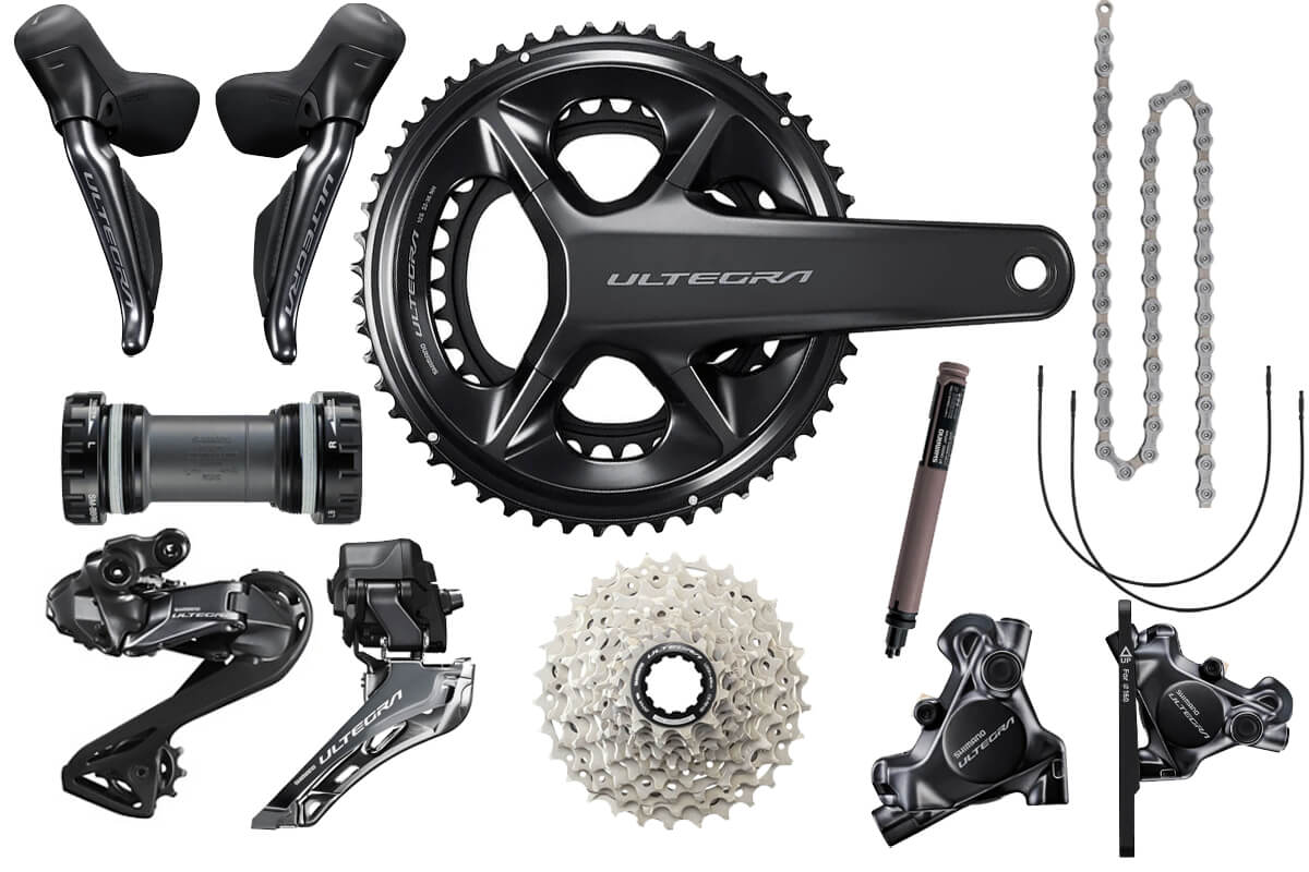 Groupe SHIMANO Ultégra 8170 Di2 12V complet Groupe SHIMANO Ultégra 8170 Di2 12V complet