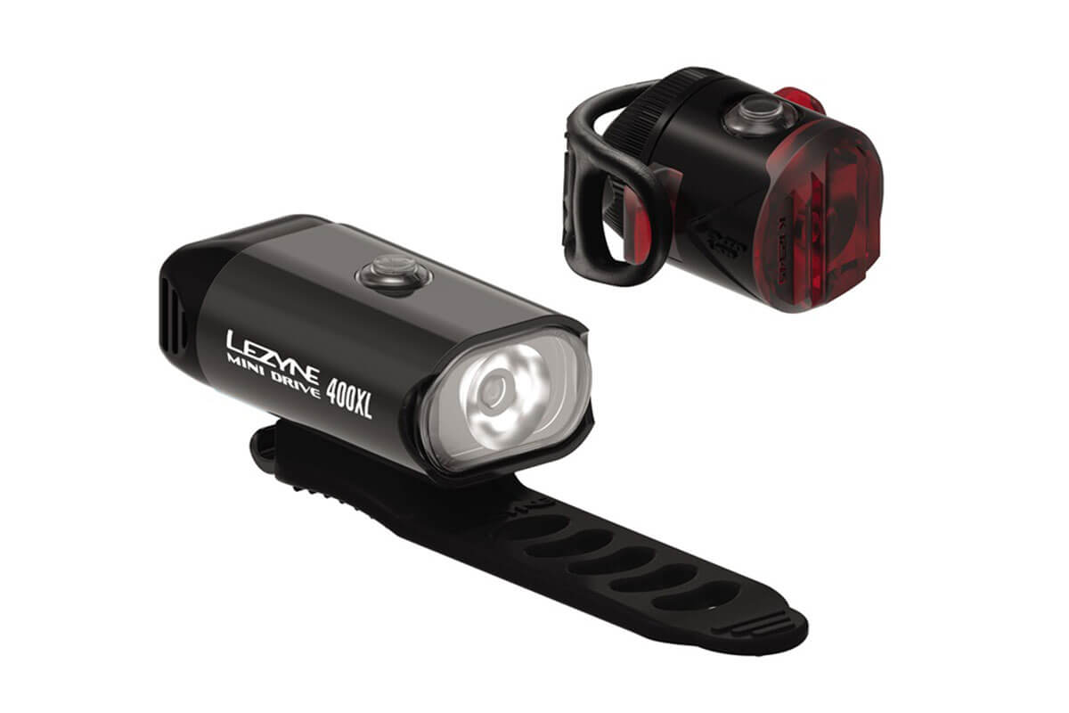 Lezyne Mini Drive 400XL and Femto USB Drive Cycling Light