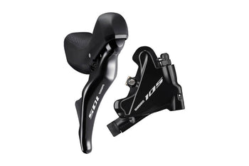 Shimano 105 R7025 Hydraulic Lever and Disc Brake Set for Small Hands