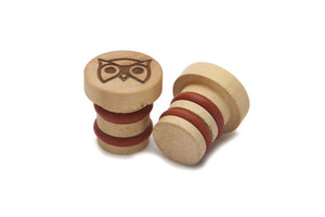 PDW Wood Stumps - Wooden Bar End Plugs