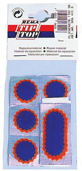 Rema Top Tip Tube Patches x8