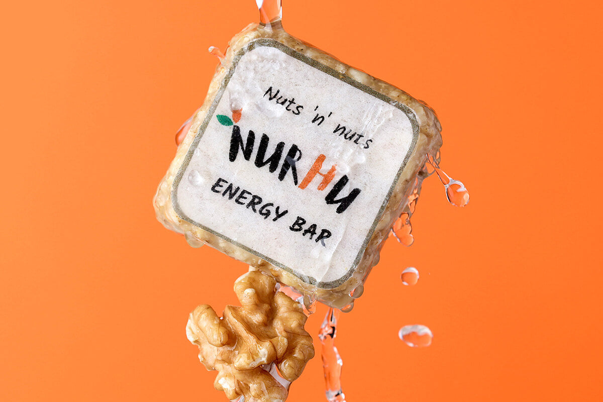 Nurhu Plastic Free Flapjack Energy Bar