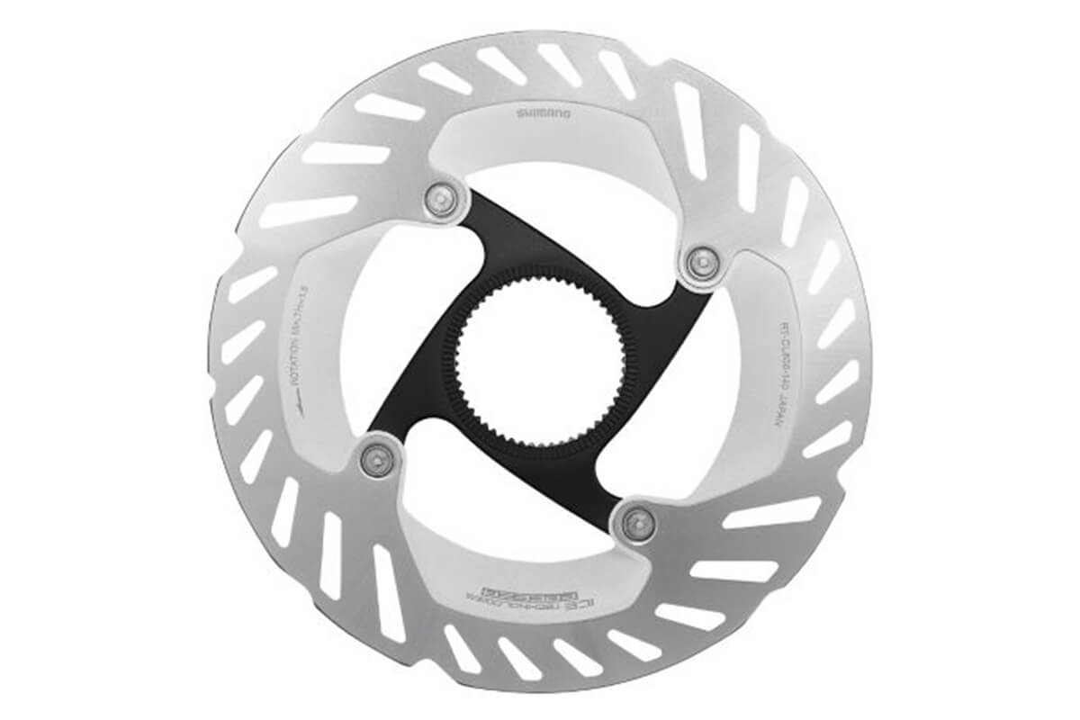 Brake disc with locking ring external spline Shimano SM-RT64